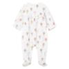 Picture of Mayoral Newborn Baby Girls Summer Set of Onesies Gift Set X 2 - Ivory Lemon Multi