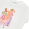 Picture of Mayoral Girls Summer Applique Top & Poplin Shorts Set X 2 - Blossom Pink