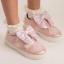 Picture of Caramelo Kids Girls Mixed Bow Trainer - Pink