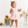 Picture of Caramelo Kids Baby Girls Summer Sailor Collar Skirted Jam Pant Set X 2 - Pink Ivory