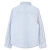 Picture of BOSS Boys Long Sleeve Traditional Oxford Cotton Shirt - Blue