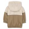 Picture of BOSS Toddler Boys Mini Me Hooded Windbreaker - Dark Stone