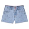 Picture of Billie Blush Girls Pony Top & Diamante Denim Shorts Set x 2 -  Pink Blue Multi