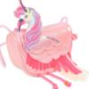 Picture of Billie Blush Girls Magical Creature Crossbody Bag - Pink Multi