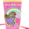 Picture of Billie Blush Girls Sequin Heart & Rainbow Crossbody Bag - Pink Multi