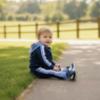 Picture of BOSS Toddler Boys Hooded Tracksuit Set X 2 - Navy
