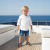 Picture of BOSS Toddler Boys Mini Me Long Sleeve Shirt - White