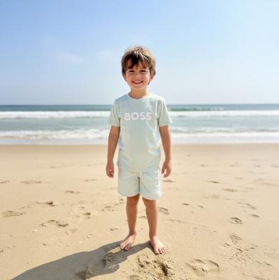 Picture of BOSS Boys Short Sleeve T-Shirt - Sprout Green